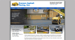 Desktop Screenshot of eversonasphalt.com